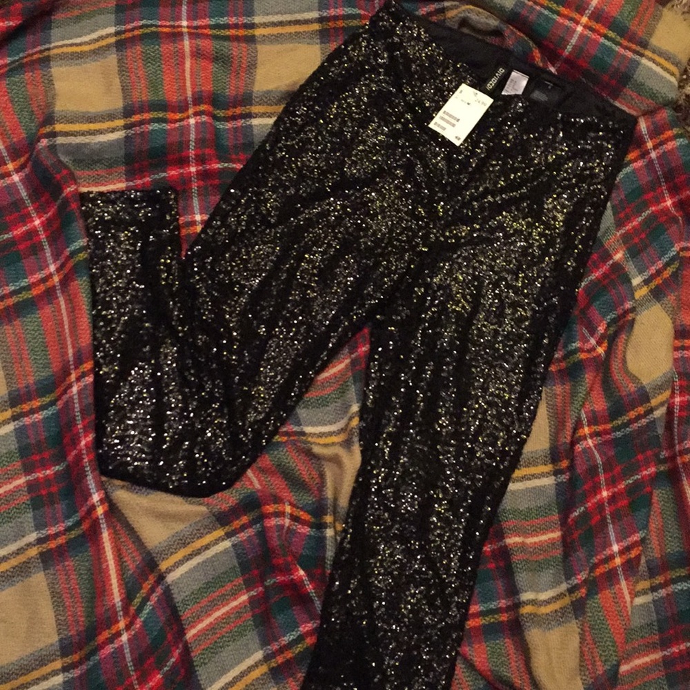 Sequined Leggings